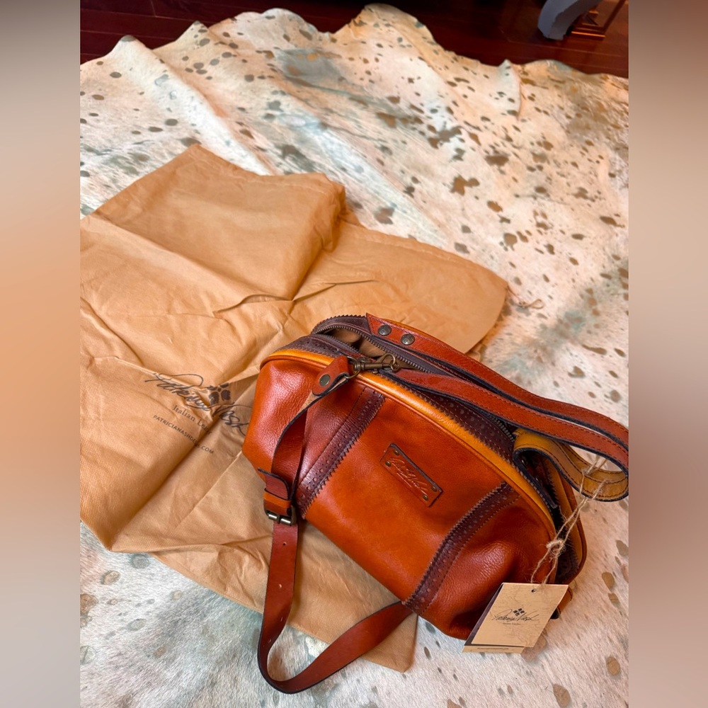 Patricia Nash Brown leather handbag